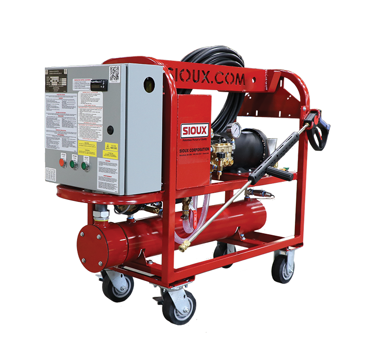 240V Electric Pressure Washer & Steam Cleaner Model E2.4HS3000-240V